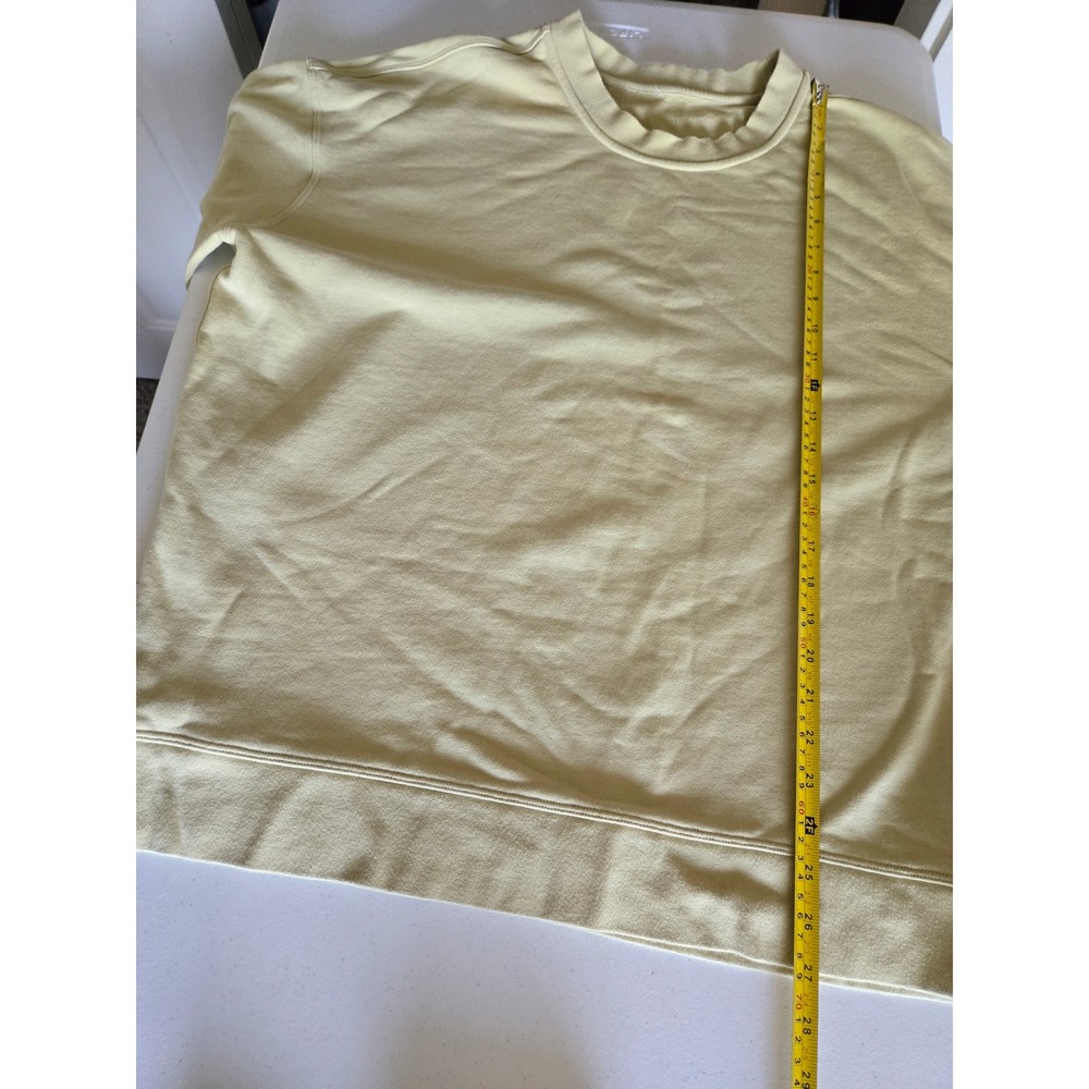 Lululemon 10 Perfectly Oversized Crew Womens Dew Green Sweatshirt LW3DFMS - Picture 9 of 10